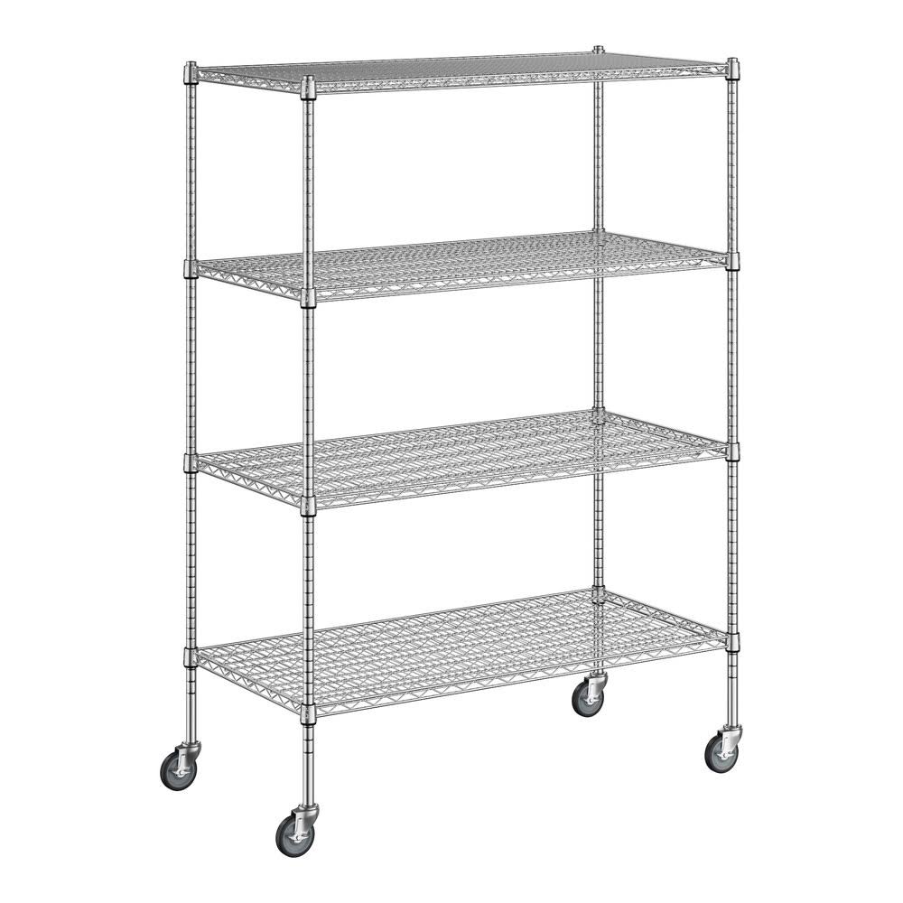 24 X 48 X 70 Nsf Chrome 4-Shelf Kit