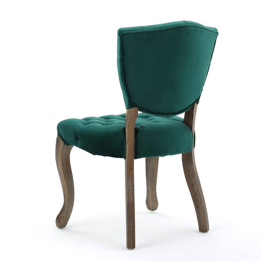 Tufted Velvet Upholstered Parsons Chair Ophelia & Co. Upholstery