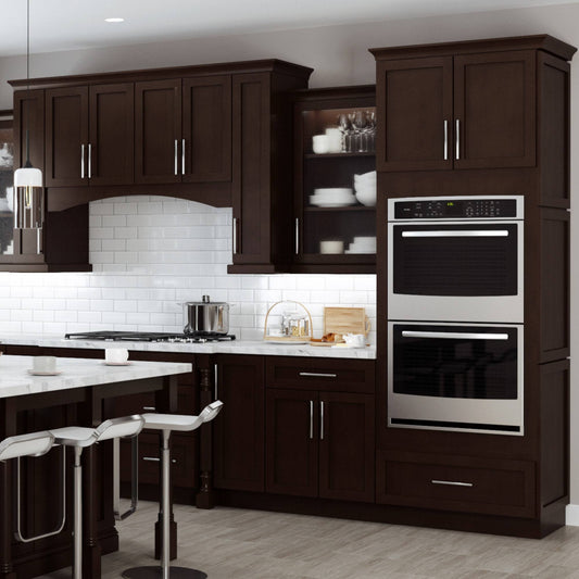 Shaker Kitchen Cabinets Solid Wood Cabinet Food Storage