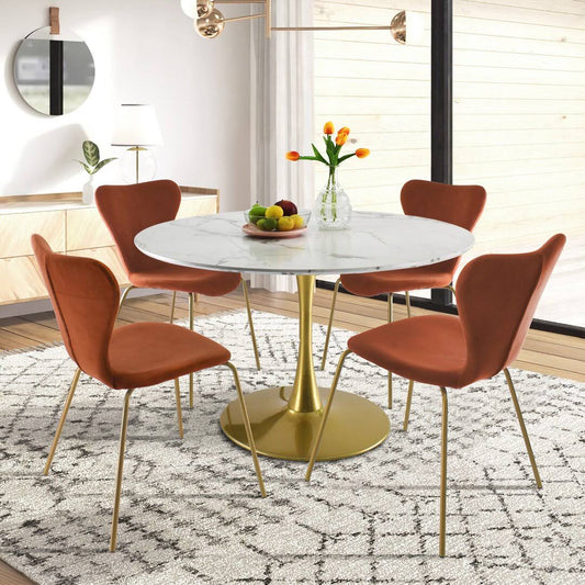 4 Person Dining Set Etta Avenue Chair