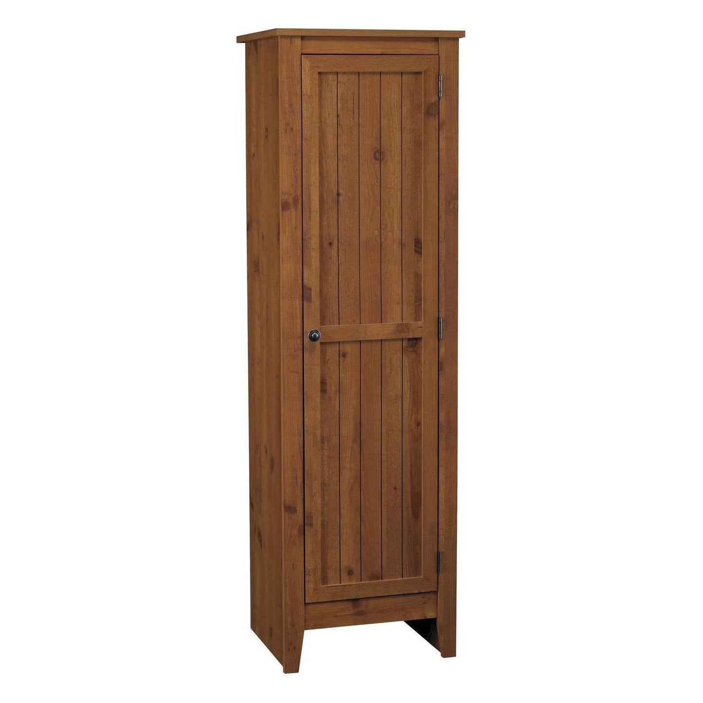 Single Door Storage Pantry Cabinet Pine