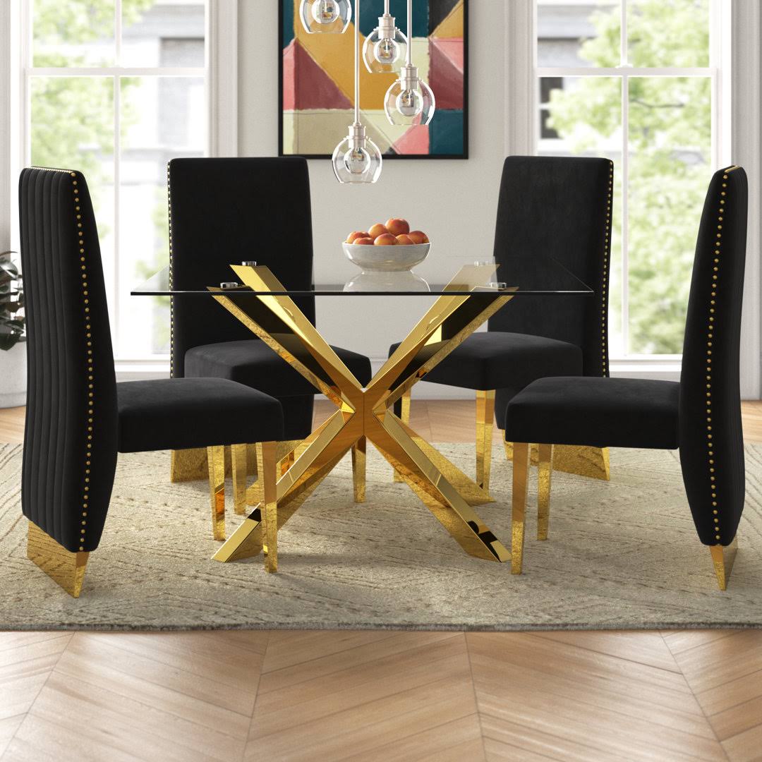 5 Piece Dining Set Willa Arlo Interiors Chair