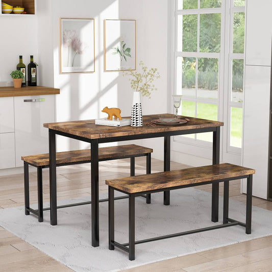 4 Person Breakfast Nook Dining Set  Table Base