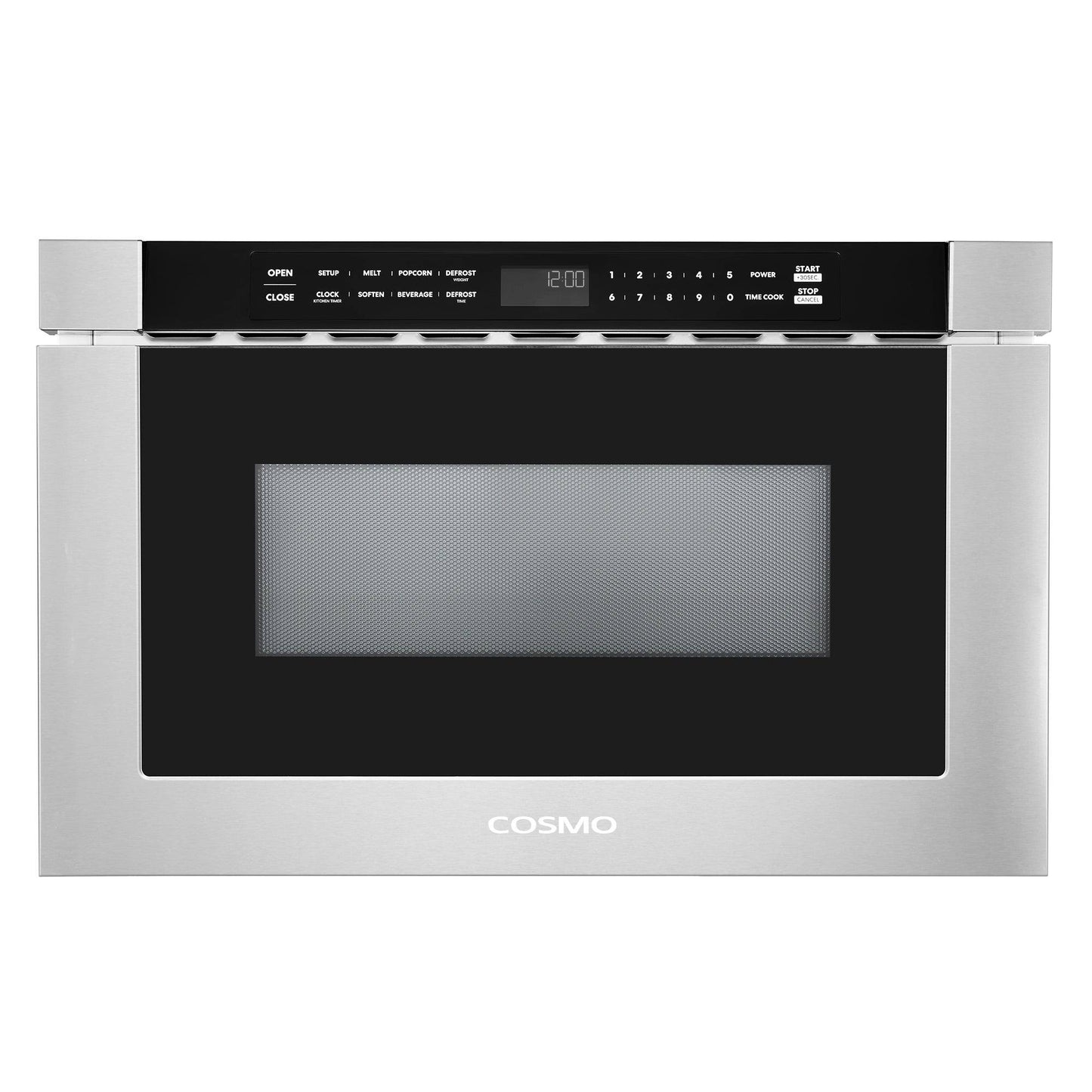 24 In. Built-In Microwave Drawer With Auto Presets In Stainless Steel