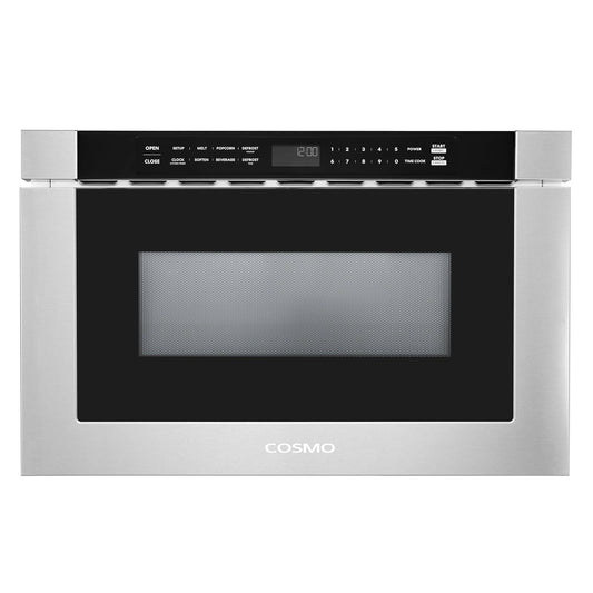 24 In. Built-In Microwave Drawer With Auto Presets In Stainless Steel