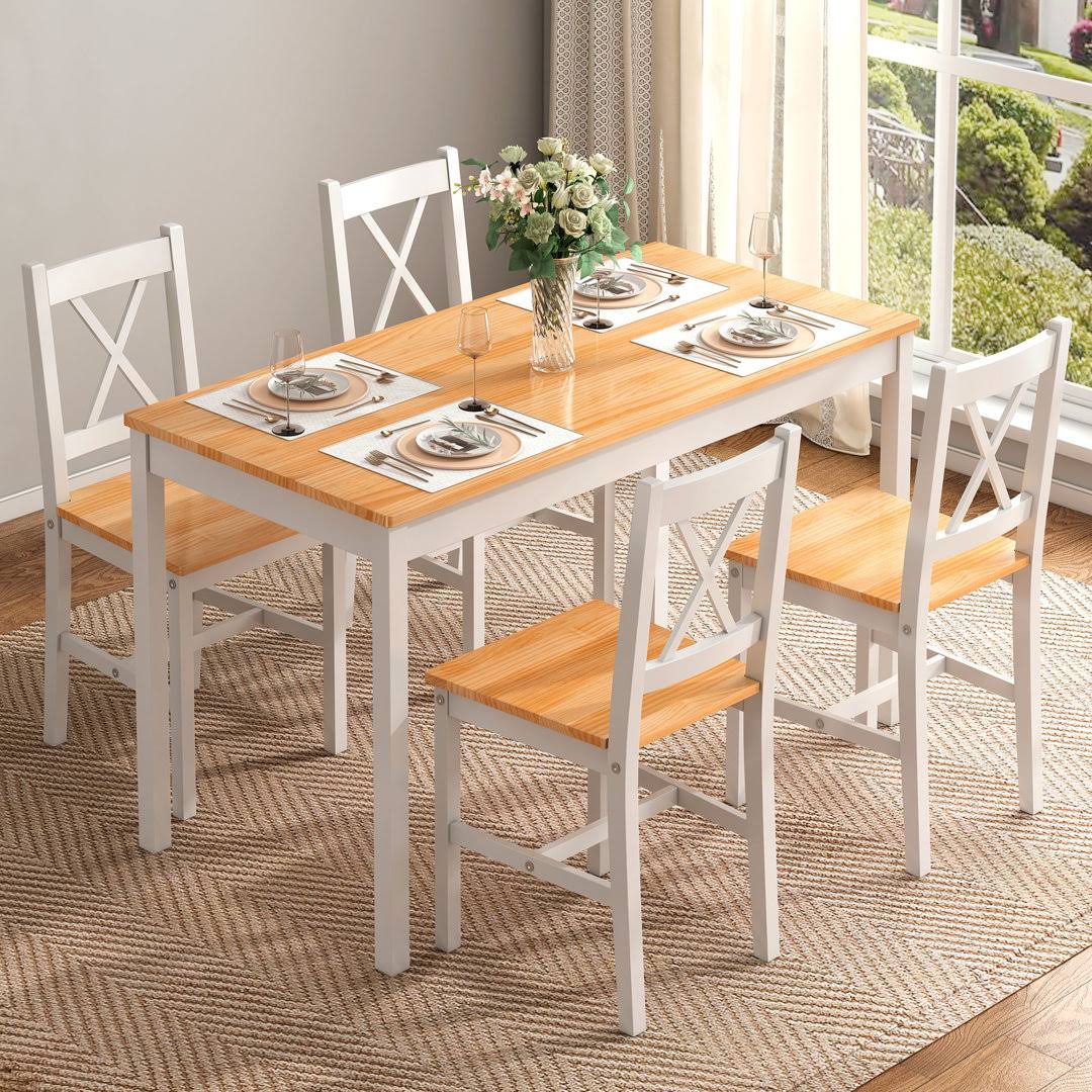 5 Piece Dining Set Gracie Oaks