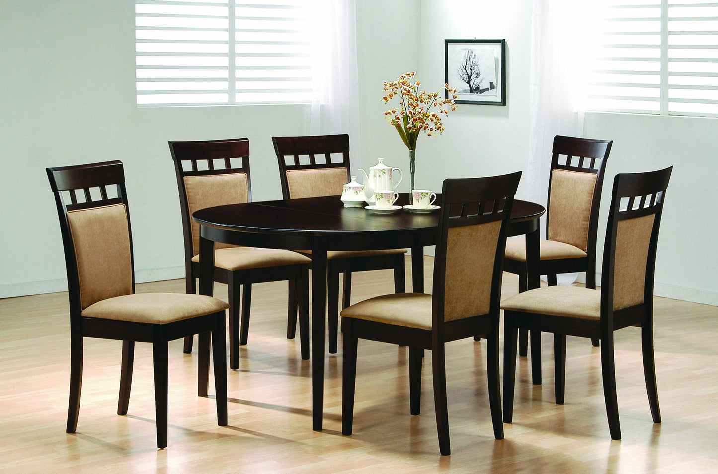 7 Piece Extendable Dining Set