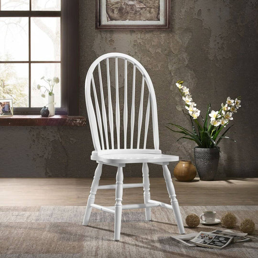 Solid Wood Windsor Back Side Chair