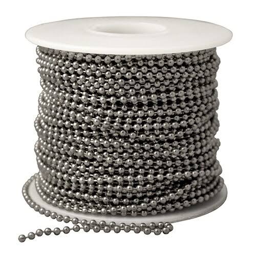 #10 Stainless Steel Ball Chain Spool - 100 Feet