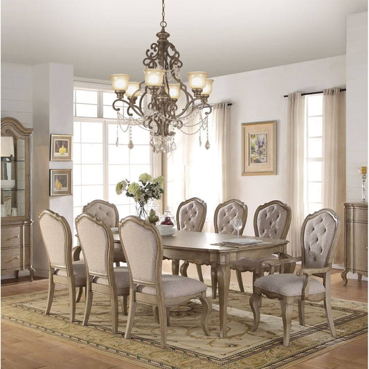 9 - Piece Extendable Dining Set Laurel Foundry Modern Farmhouse