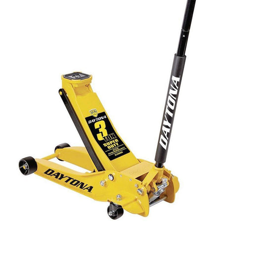 3 Ton Low-Profile Super-Duty Floor Jack With Rapid Pump, Yellow