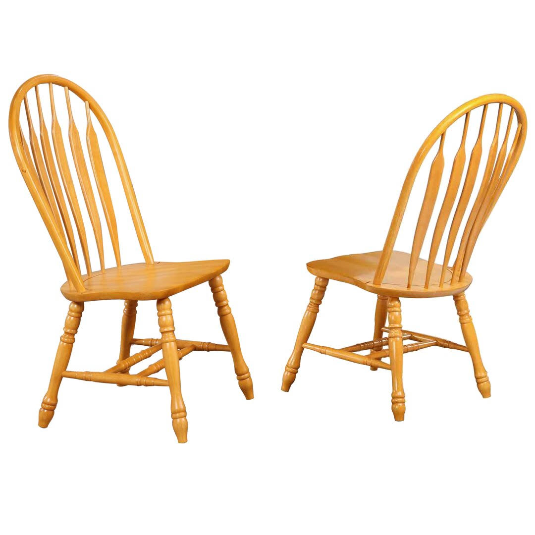 Solid Wood Windsor Back Side Chair