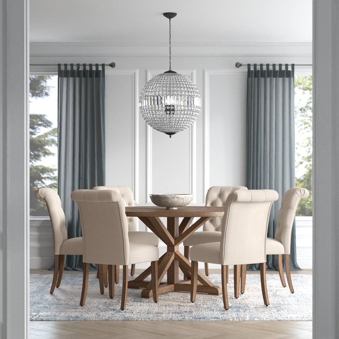 7 Piece Dining Set Greyleigh Chair