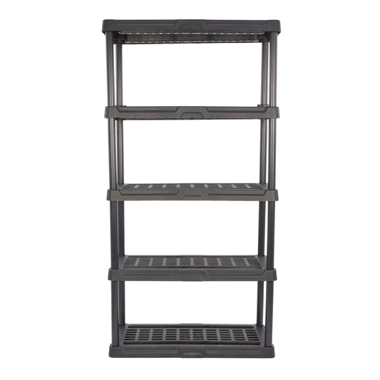 Source Plastic Heavy Duty 5-Tier Utility Shelving Unit