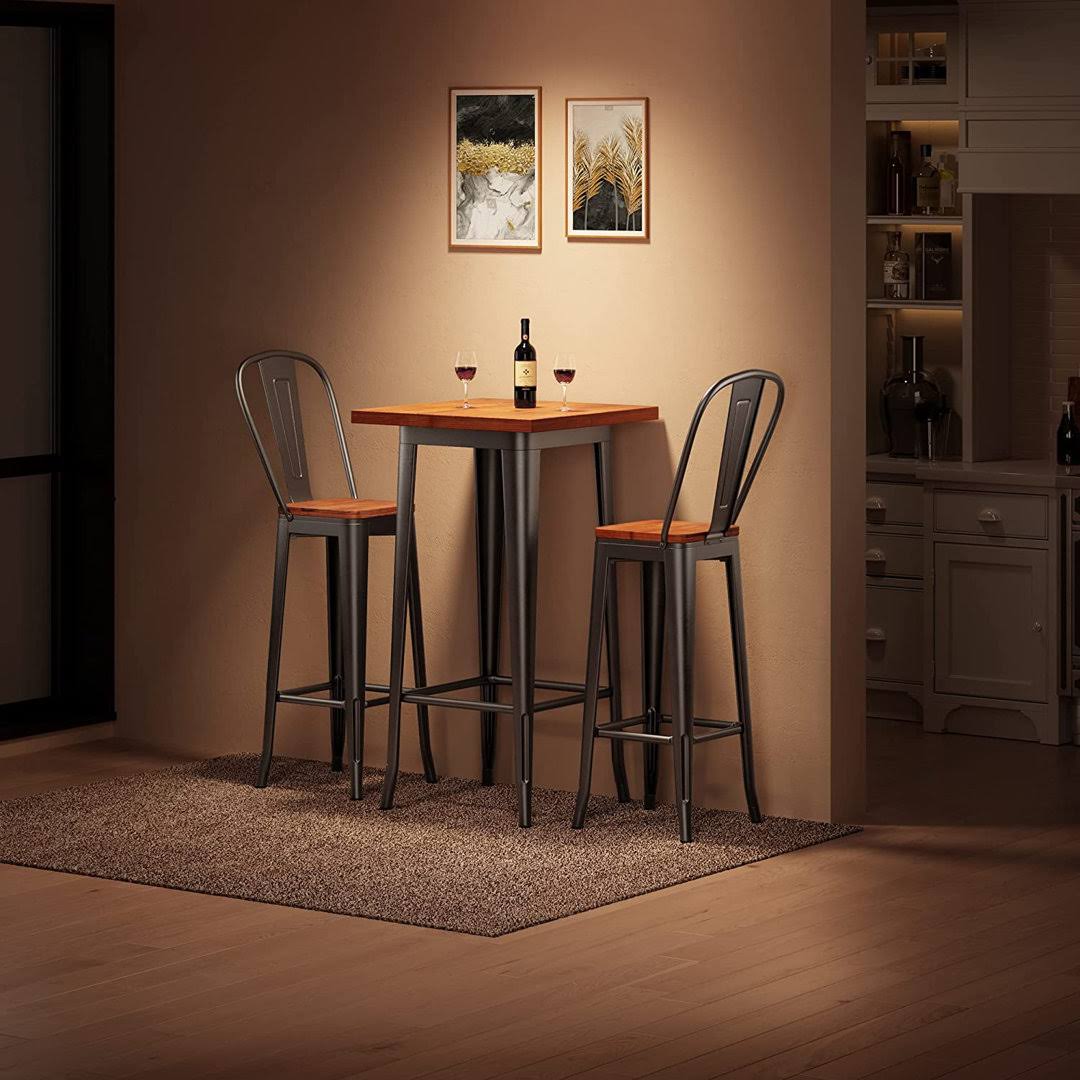 2 Person Counter Height Dining Set