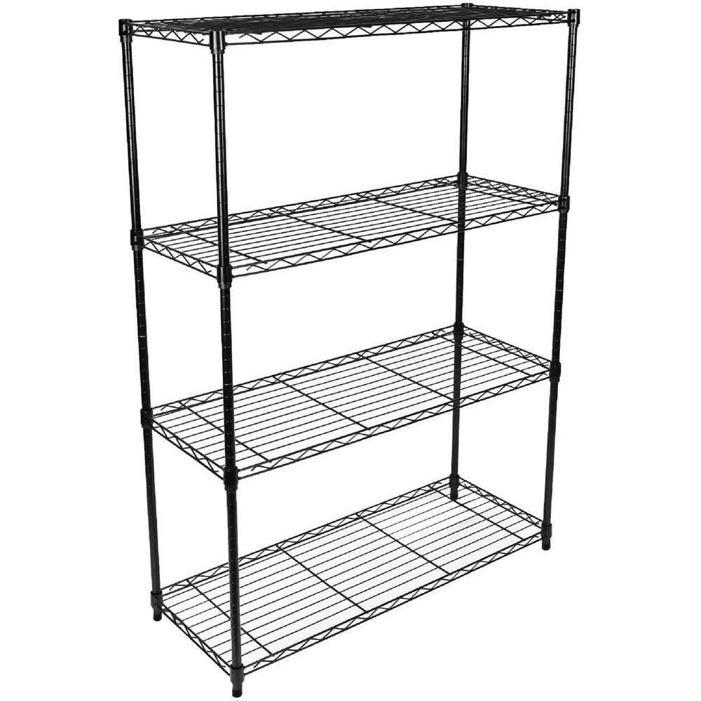 4-Tier Heavy Duty Storage Shelving Unit