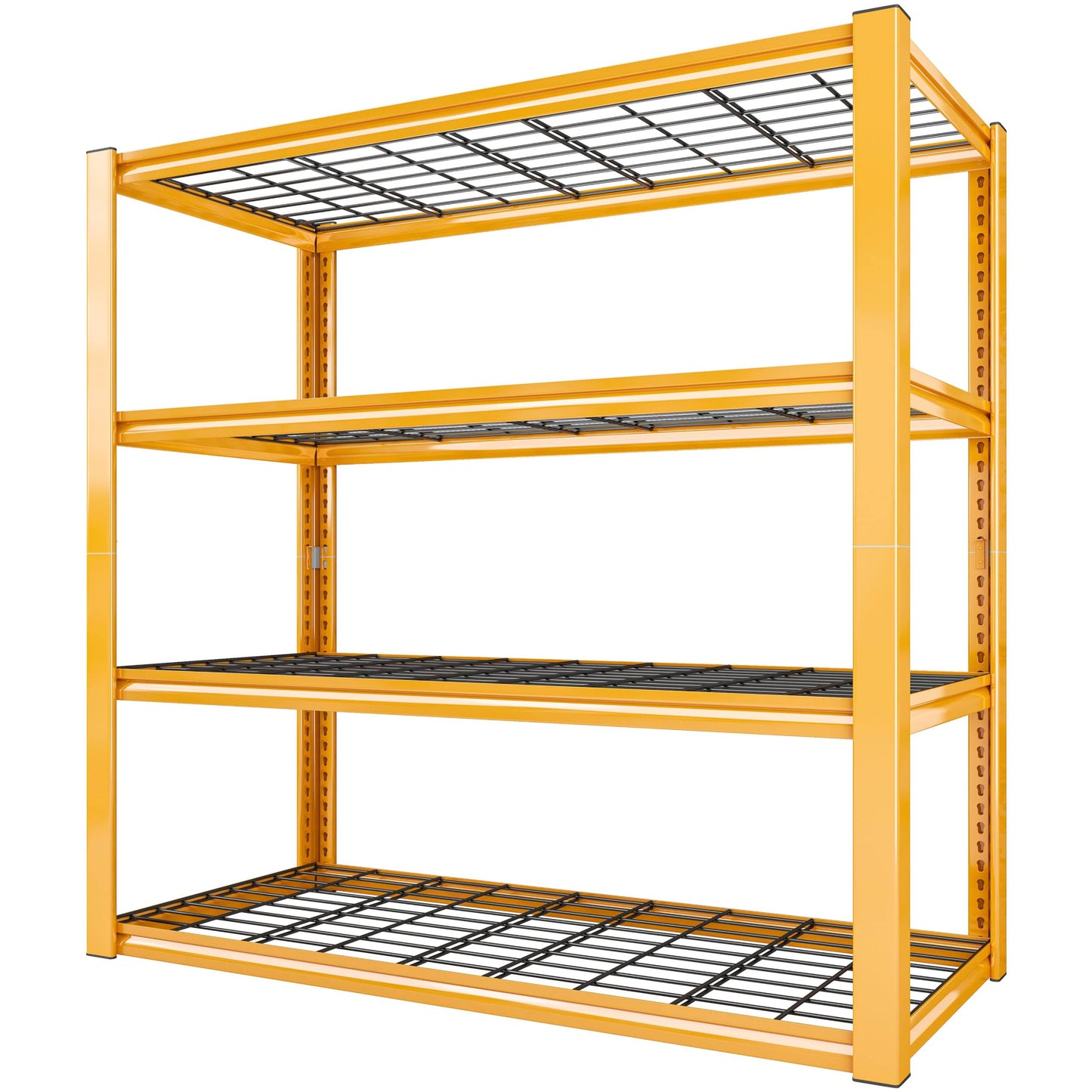 40w Garage Shelving Heavy Duty Loads 2240lbs Garage Storage Shelves Heavy Duty Shelving 4-Tier Adjustable Metal Shelves For Storage Rack