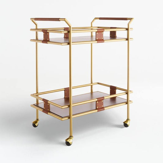 2-Tier Bar Cart | Crate & Barrel