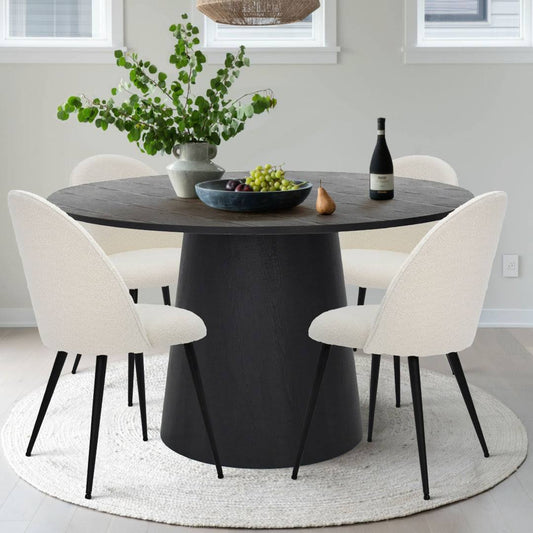 4-Person Round Dining Set Table Top