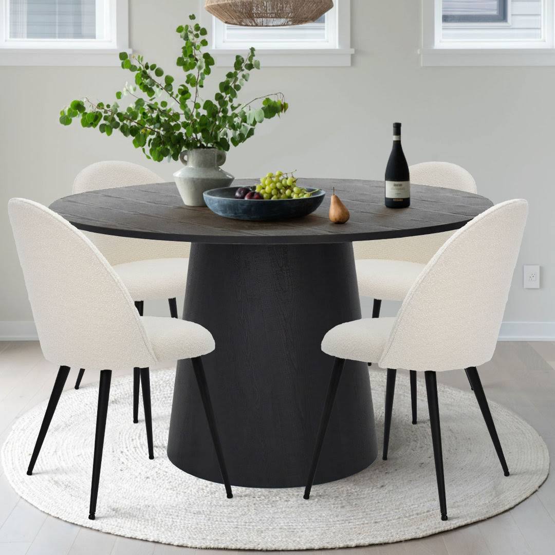 4-Person Round Dining Set  Table Top