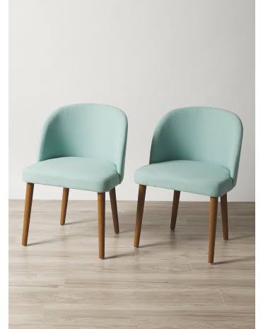 2-Pack Upholstered Dining Chair Set