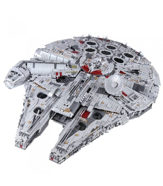 Star Wars Millennium Falcon Building Bricks Toy Set 8445 Pieces