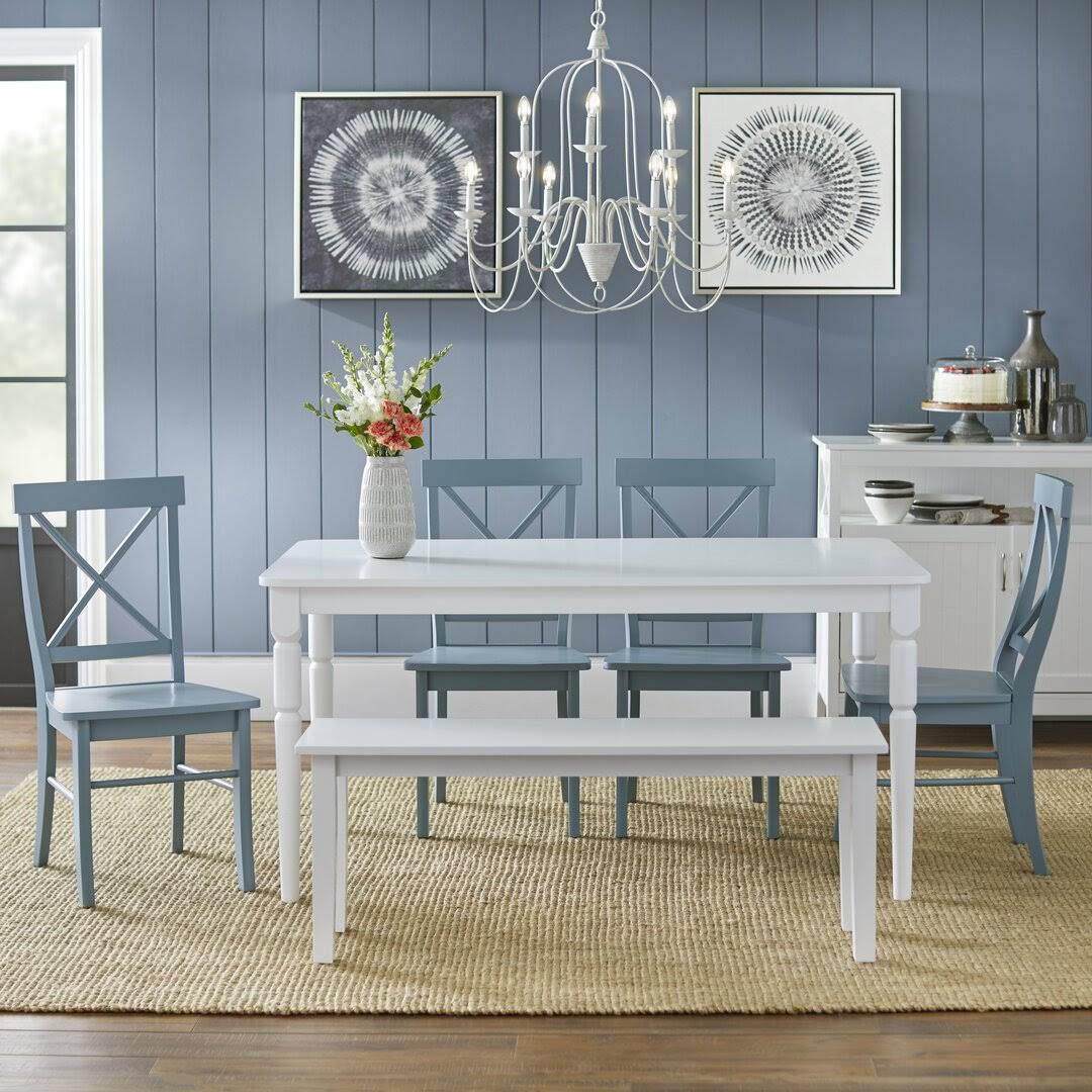 6 Person Dining Set Gracie Oaks Chair