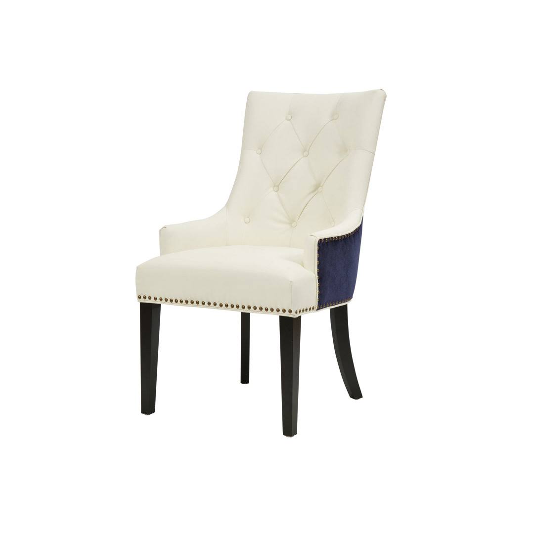 Tufted Upholstered Arm Chair  Upholstery