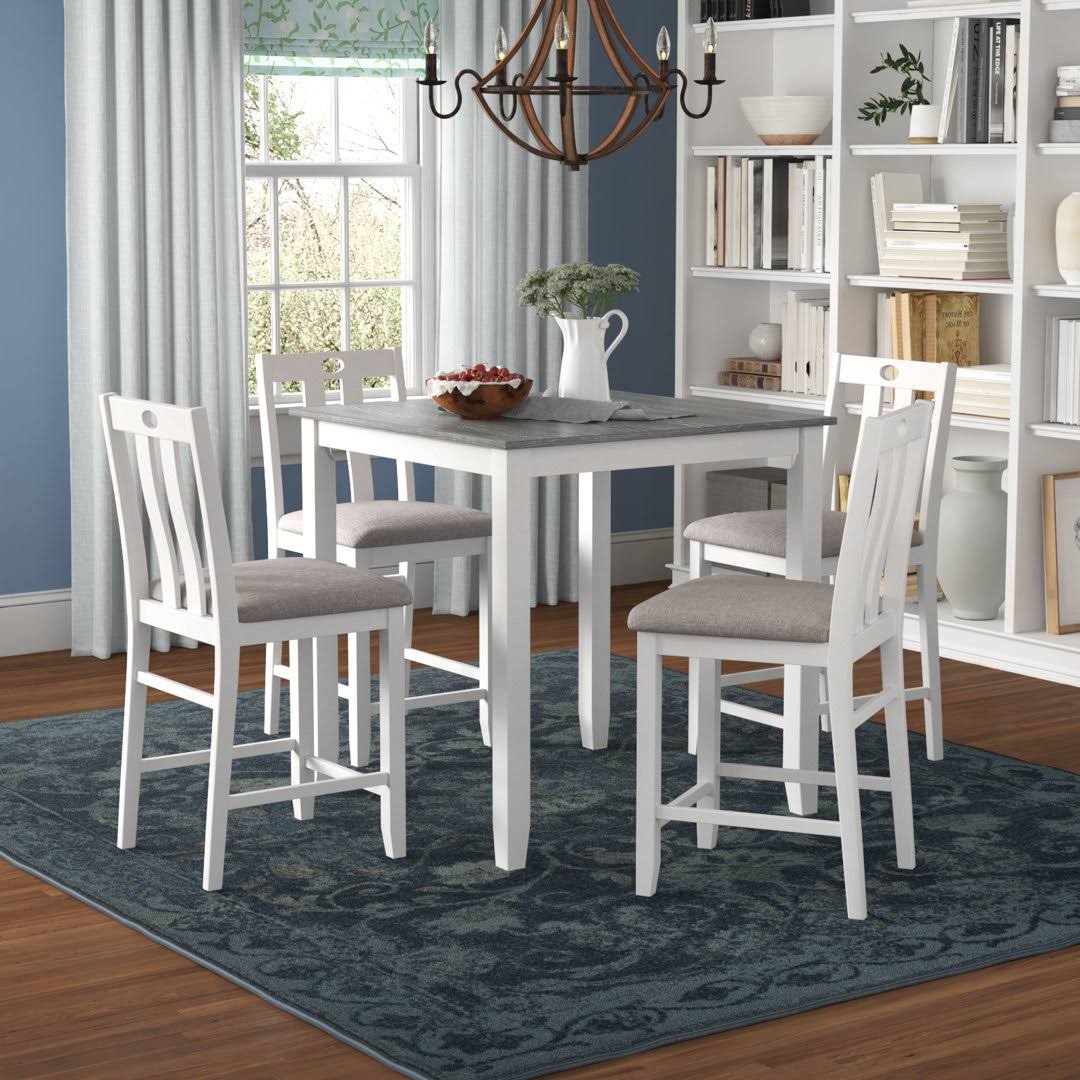 4 Person Counter Height Dining Set