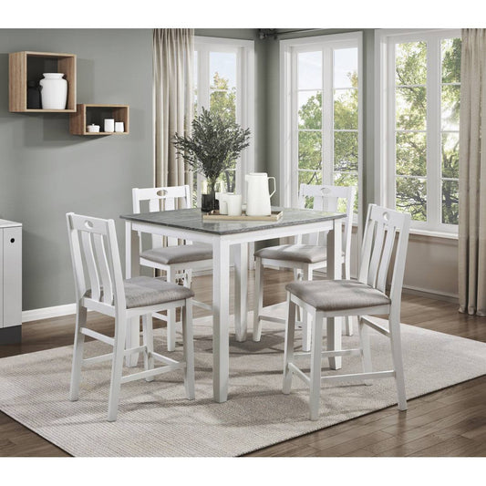 4 Person Counter Height Dining Set